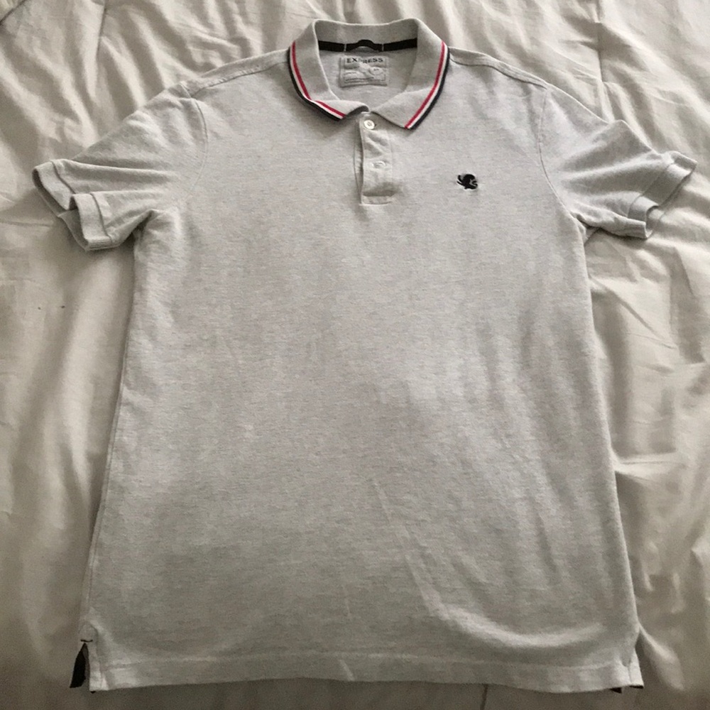 Small Express Men Pique Polo - Stretch